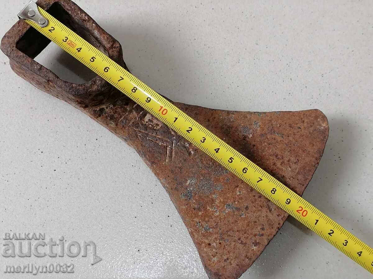 Forged chap, hoe, agricultural instrument, wrought iron - 7 Forged chap, hoe, agricultural instrument, wrought iron - 7