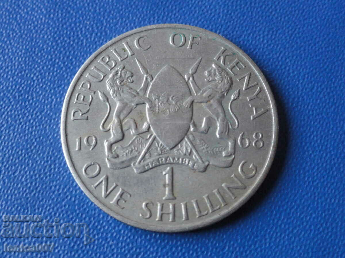 Kenya 1968 - 1 shilling - 6 Kenya 1968 - 1 shilling - 6