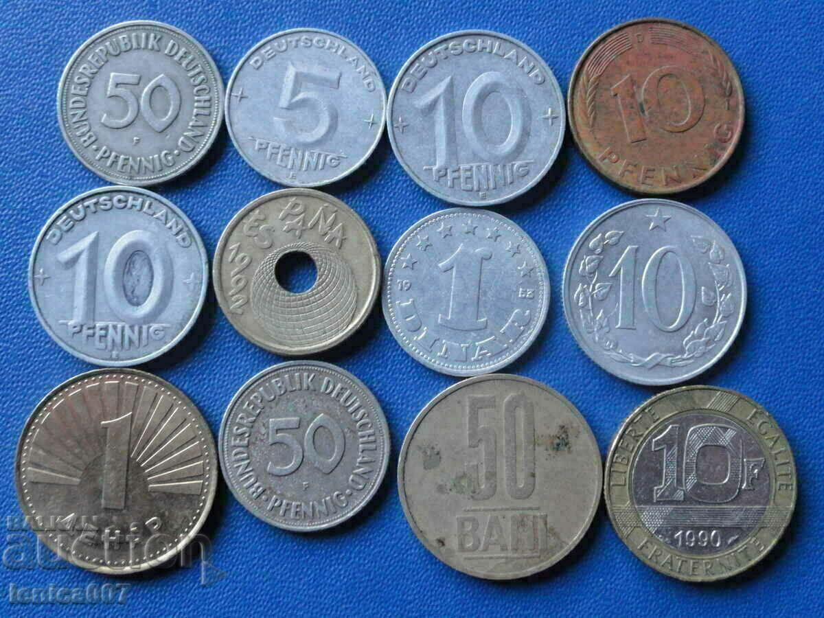 Coins (12 pieces) with price 5.70 BGN | € 2.91 Coins (12 pieces) with price 5.70 BGN | € 2.91