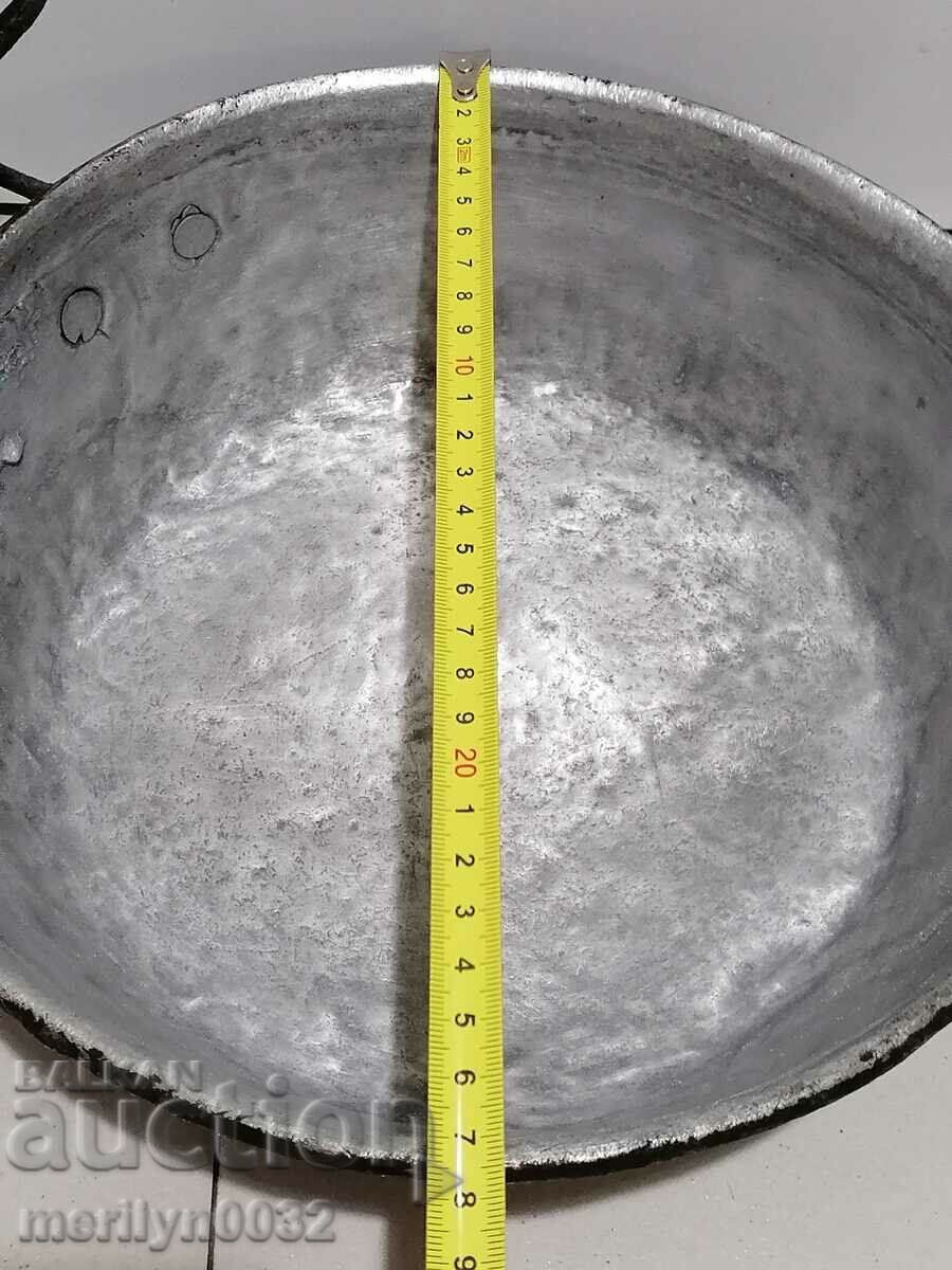 Стар меден тиган, бакър, тава, меден съд - 5 Стар меден тиган, бакър, тава, меден съд - 5