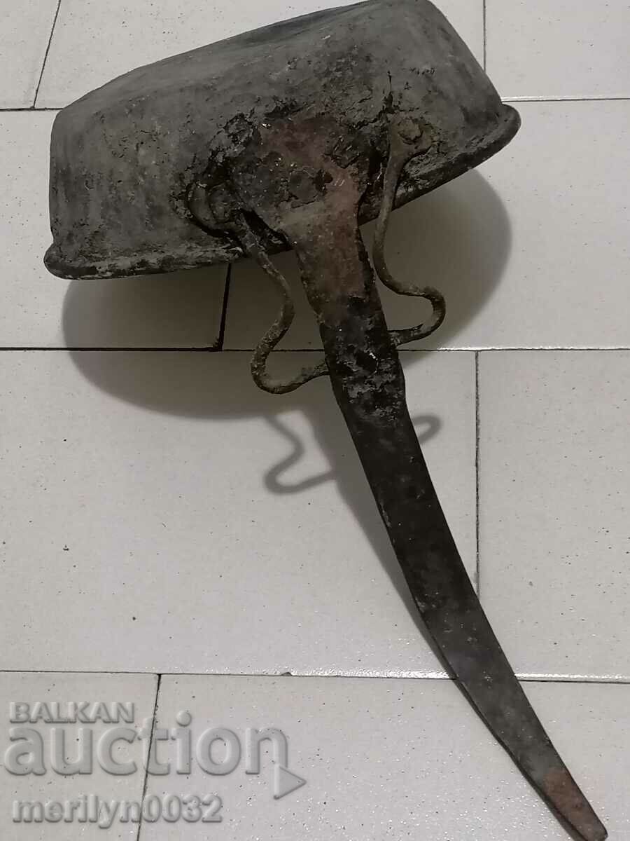 Стар меден тиган, бакър, тава, меден съд - 7 Стар меден тиган, бакър, тава, меден съд - 7