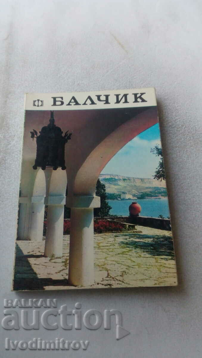 Notebook with cards of Balchik
