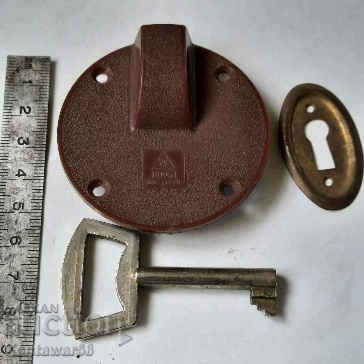 Κλειδαριά για ντουλάπι, ταμειακή μηχανή, συρτάρι, ντουλάπα, συρταριέρα κ.λπ. με τιμή 2.00 BGN | € 1.02