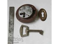 Lock for cabinet, cash register, drawer, wardrobe, dresser, etc.