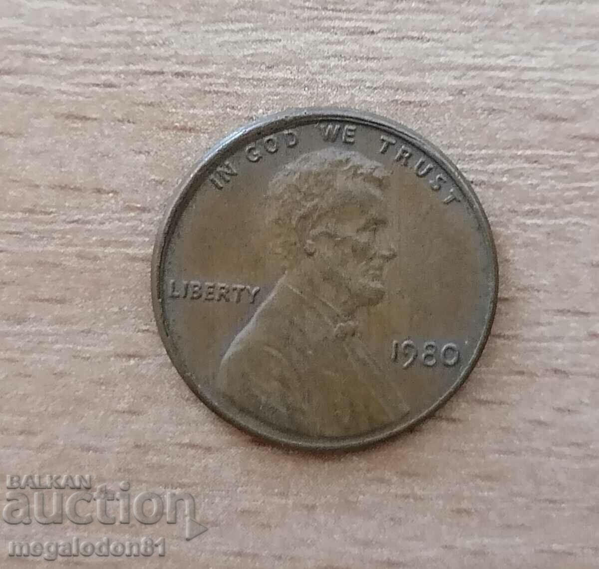 Auction USA - 5 cents 1953 and 5 cents 1980 Auction USA - 5 cents 1953 and 5 cents 1980