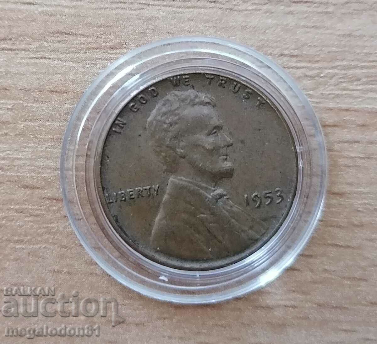 САЩ - 5 цента 1953г. и 5 цента 1980г.