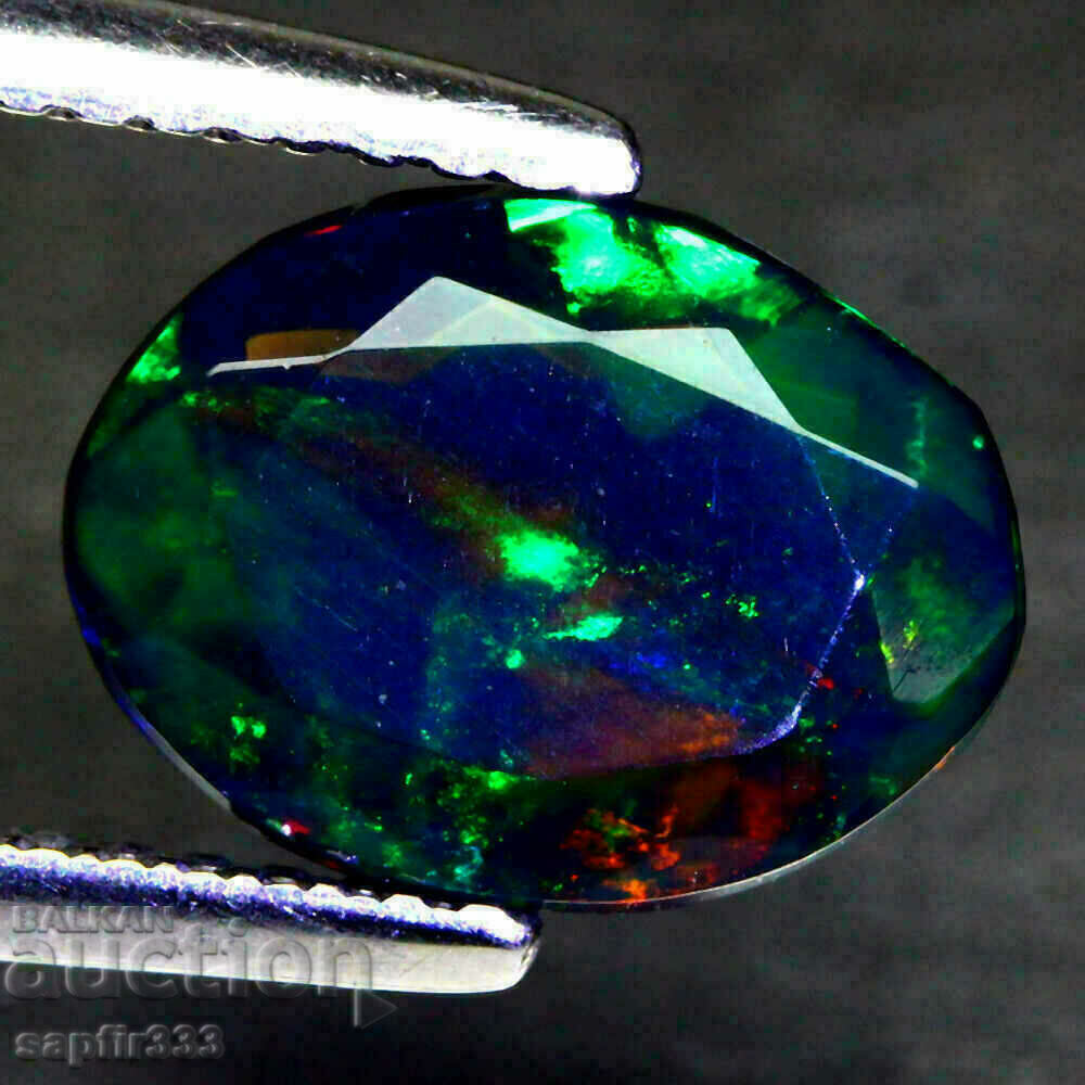 1.86 CARAT FABULOUS NATURAL ETHIOPIAN BLACK OPAL