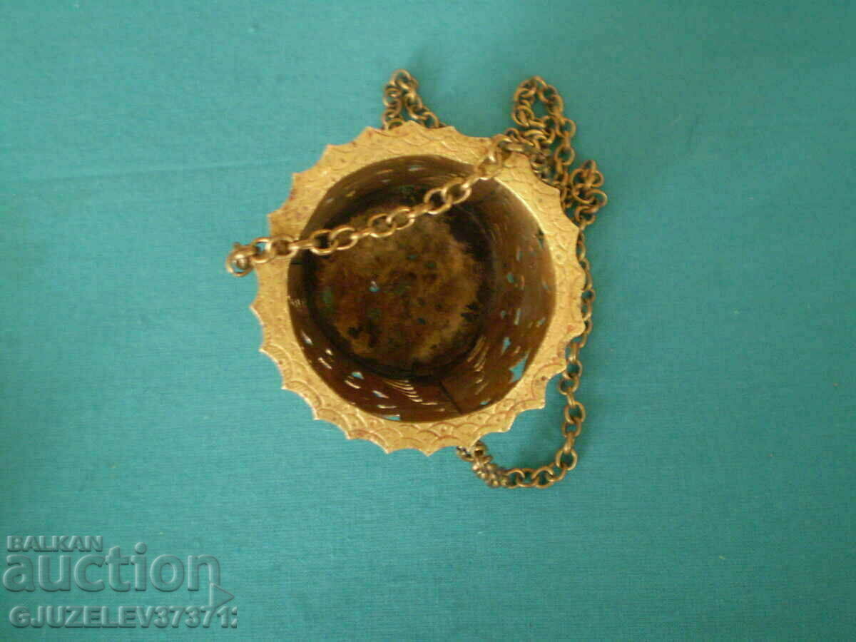 Стар бронз кадило Царство България - 6 Стар бронз кадило Царство България - 6