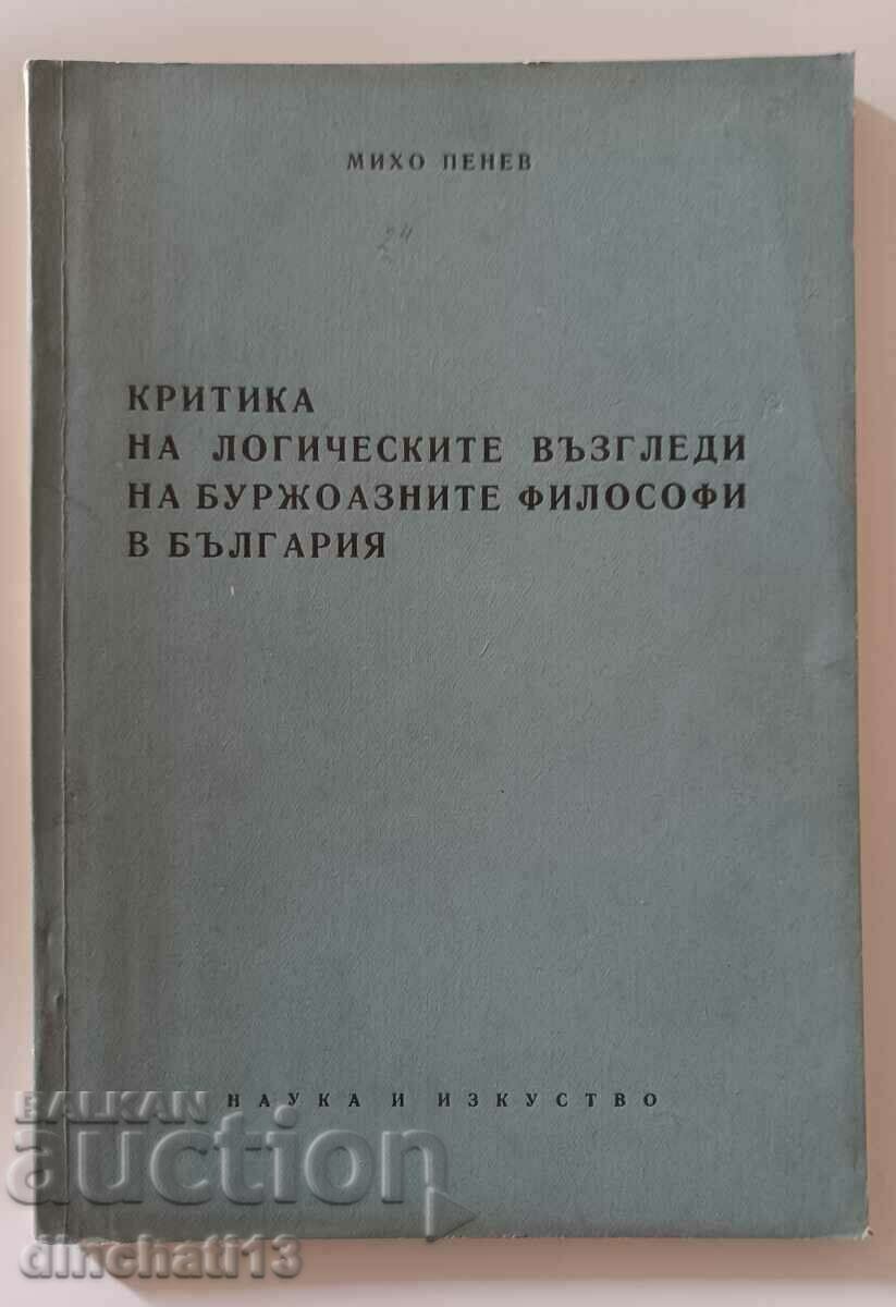 Critica viziunilor logice ale filosofilor burghezi