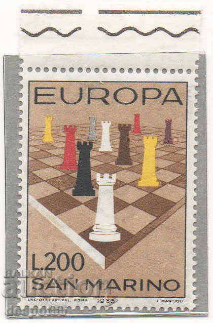 1965. San Marino. EUROPE - Chess.