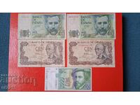 Банкноти сет Испания