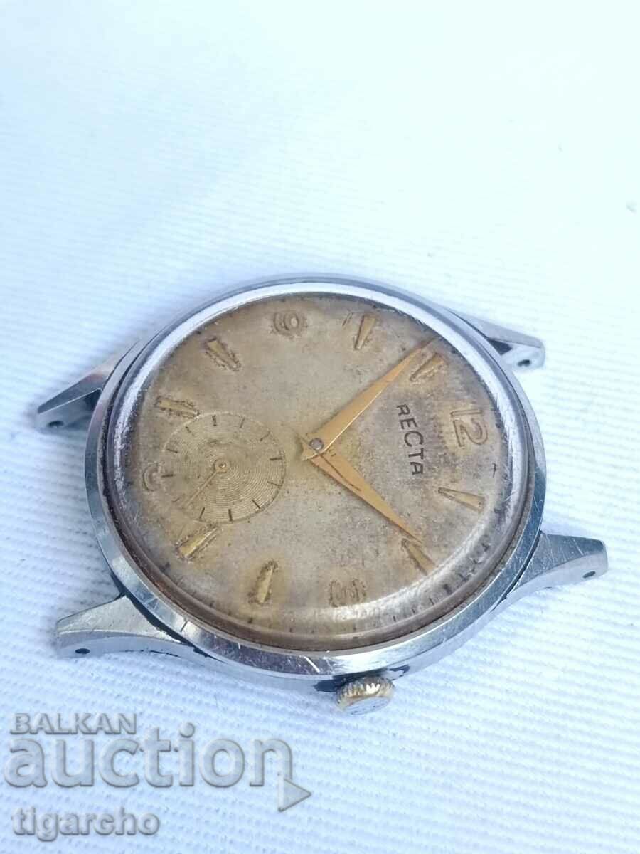 Delivery of RECTA watch Delivery of RECTA watch