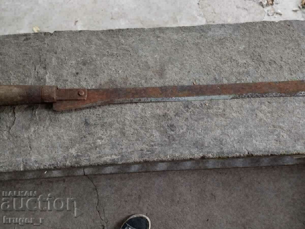 A very old tanner's knife A very old tanner's knife