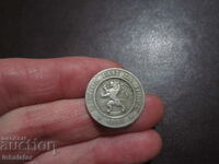 1861 Belgium 10 centimes