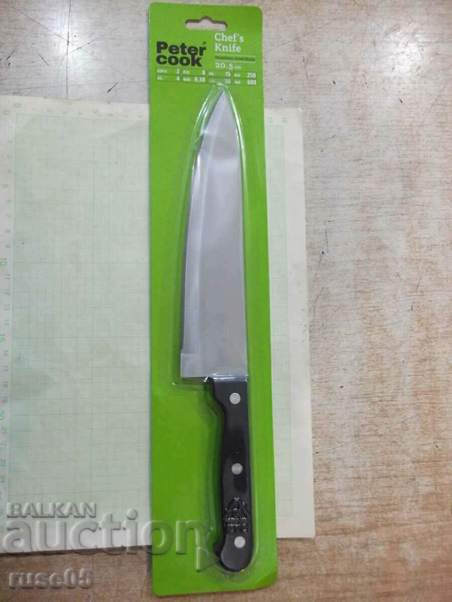 Chef's knife "Peter Cook" new