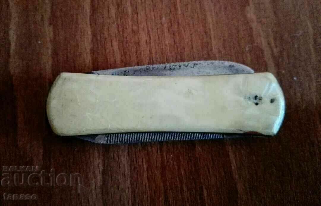 Licitație Briceag pliabil de colecție mic, sidef (8.3)