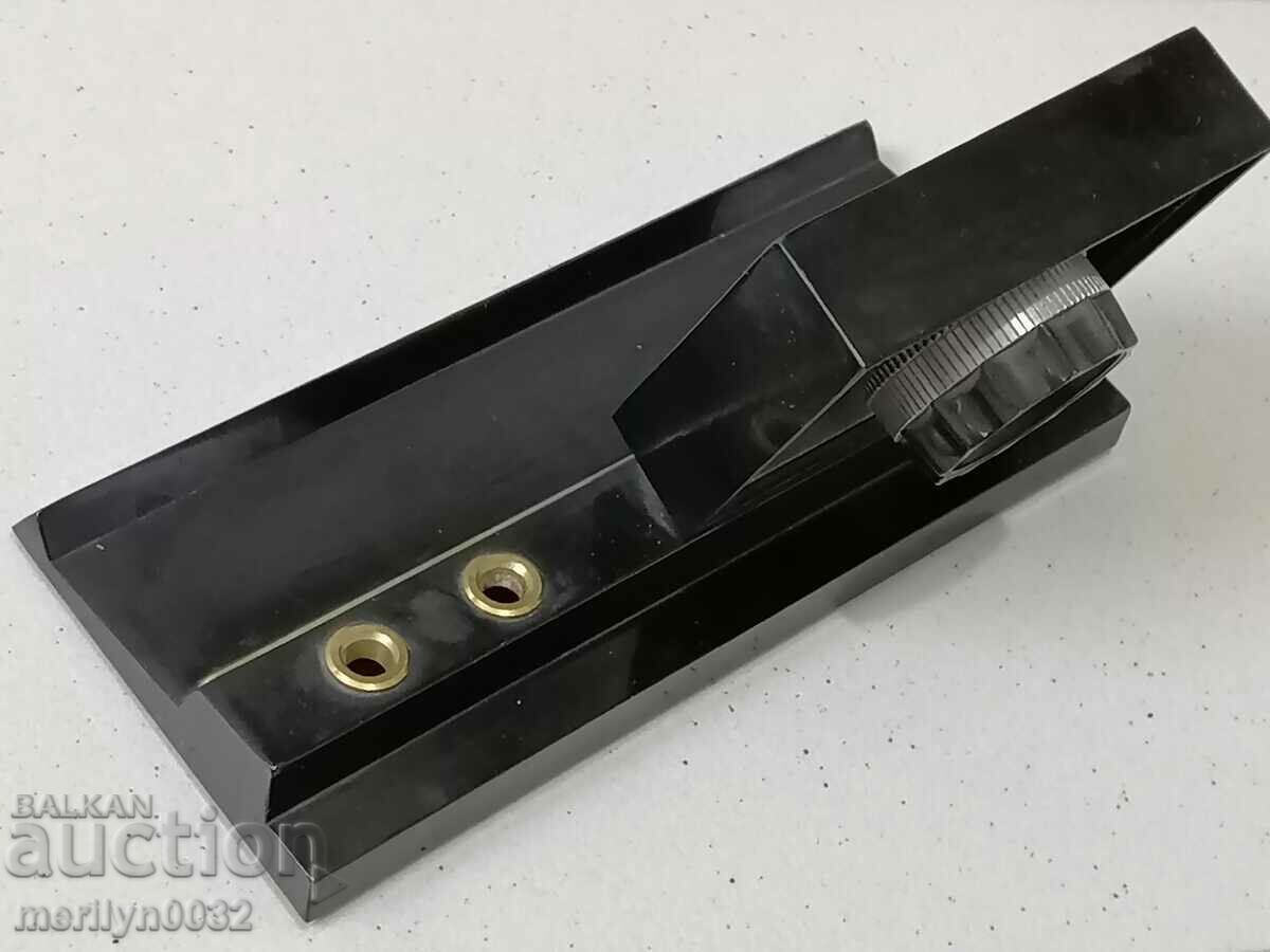 Auction Social alarm clock desk clock USSR 1950s feather handle Auction Social alarm clock desk clock USSR 1950s feather handle