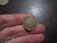 1901 год 1 цент САЩ