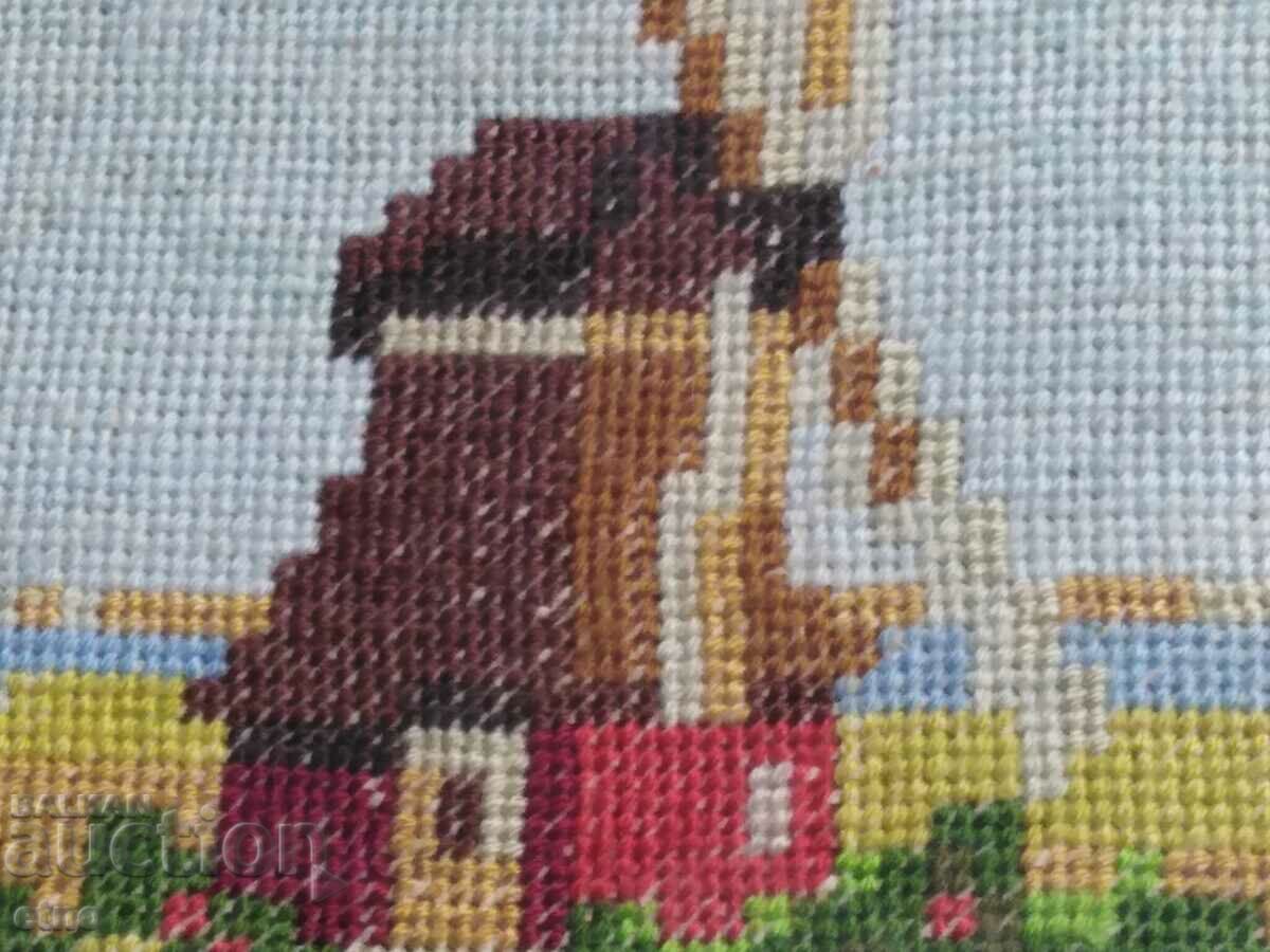 OLD WINDMILL TAPESTRY FRAMED WITH GLASS with price 45.00 BGN | € 23.01 OLD WINDMILL TAPESTRY FRAMED WITH GLASS with price 45.00 BGN | € 23.01