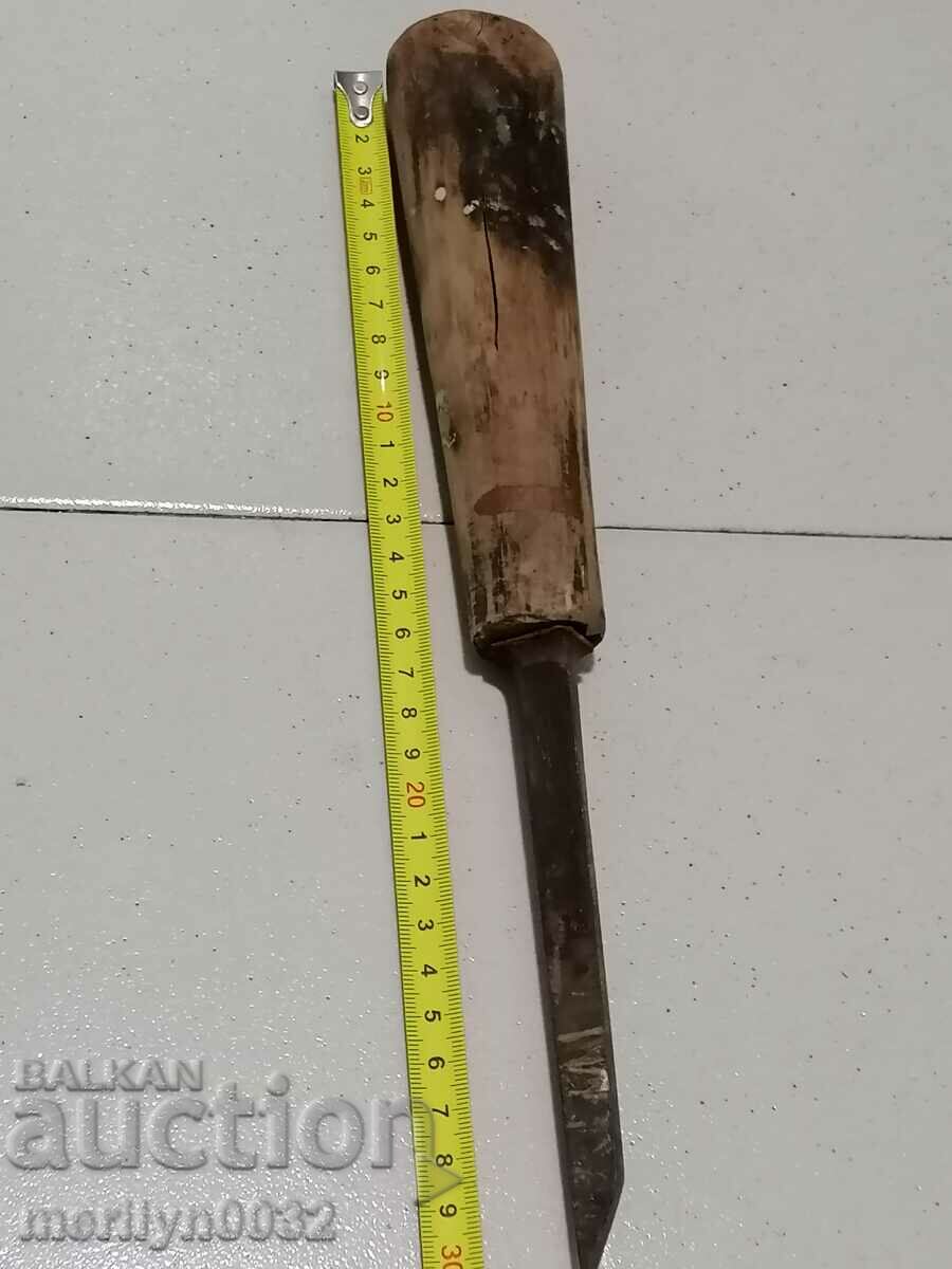 Delivery of An old carving instrument, a chisel, a chisel Delivery of An old carving instrument, a chisel, a chisel