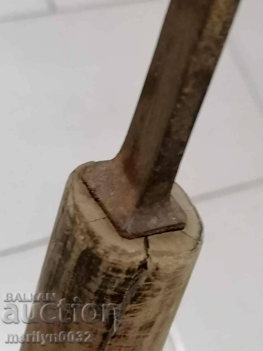 An old carving instrument, a chisel, a chisel - 5 An old carving instrument, a chisel, a chisel - 5