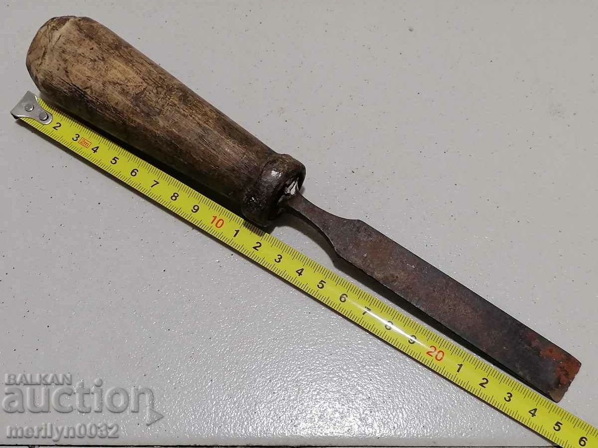 An old carving instrument, a chisel, a chisel - 5