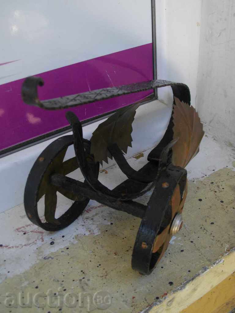 Auction Wine stand for wrought iron and bronze appliqués Auction Wine stand for wrought iron and bronze appliqués