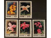 Северна Корея 1993 Фауна/Цветя/Орхидеи MNH