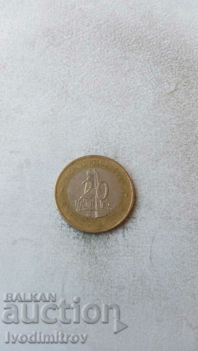 Мавриций 20 рупии 2007
