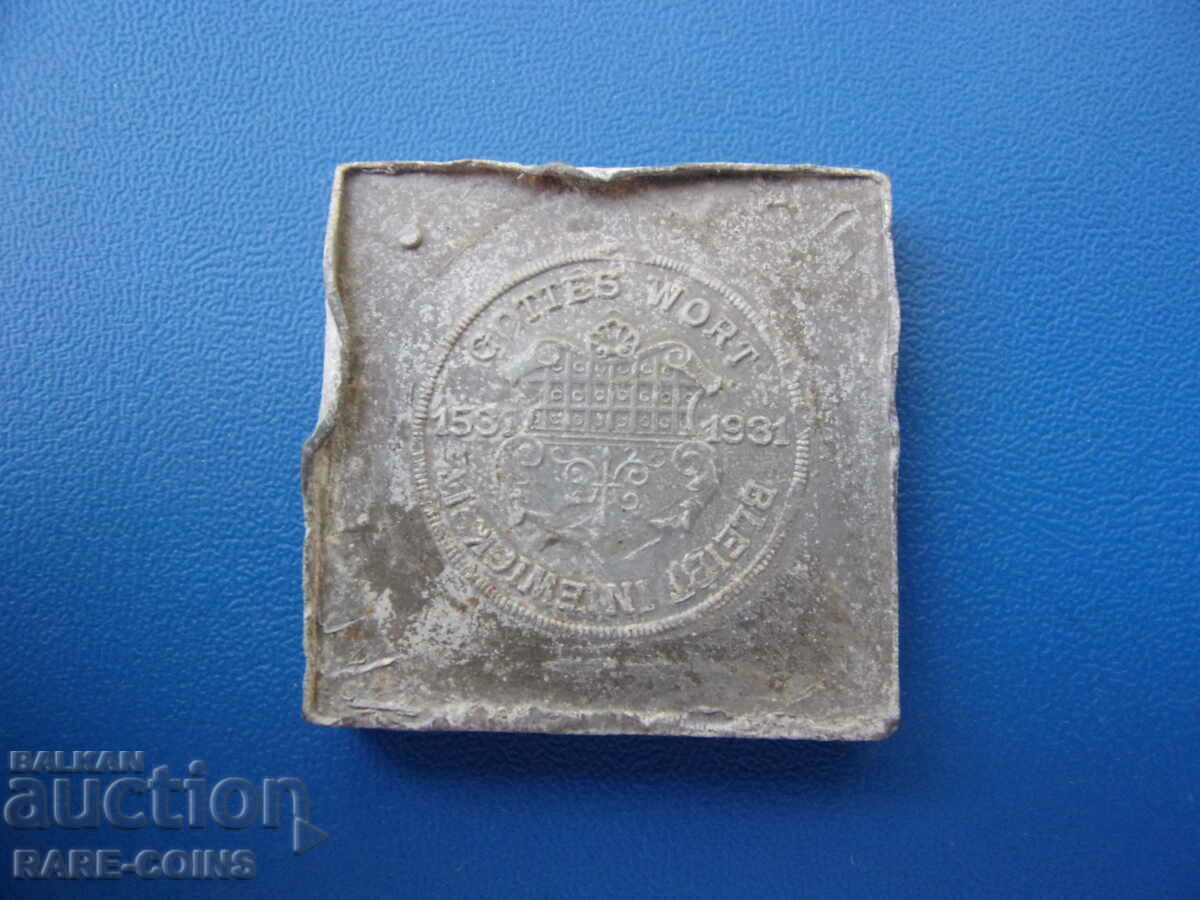 Auction  Germany Die Sample ESSAI Rare Original