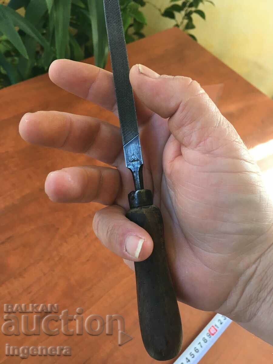 Delivery of TRIANGULAR FILE MARKED AUSTRIA ANTIQUE TOOL Delivery of TRIANGULAR FILE MARKED AUSTRIA ANTIQUE TOOL