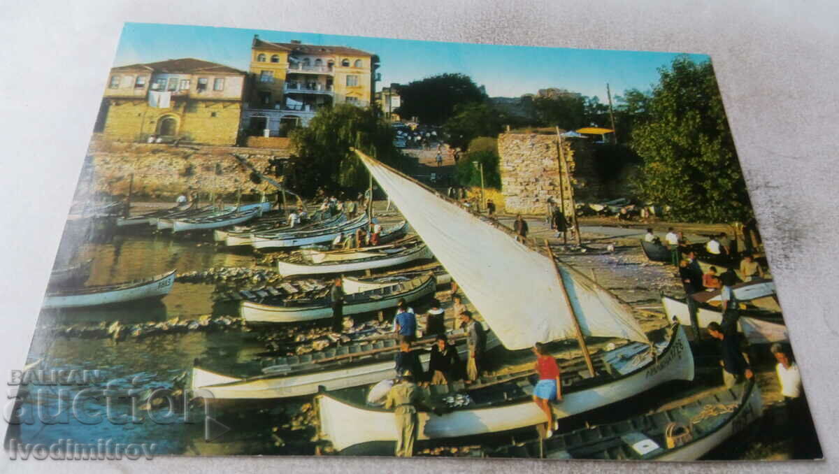 Καρτ ποστάλ Nessebar Δίπλα στην προβλήτα του ψαρέματος