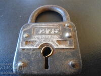 Old padlock, YALE UUNION, MADE IN GERMANY, 7275