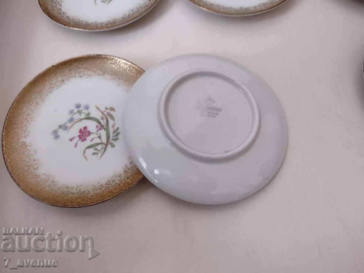 Porcelain, dessert old, Germany 6 pcs. 10 cm 17.10.2022 with price 99.00 BGN | € 50.62 Porcelain, dessert old, Germany 6 pcs. 10 cm 17.10.2022 with price 99.00 BGN | € 50.62
