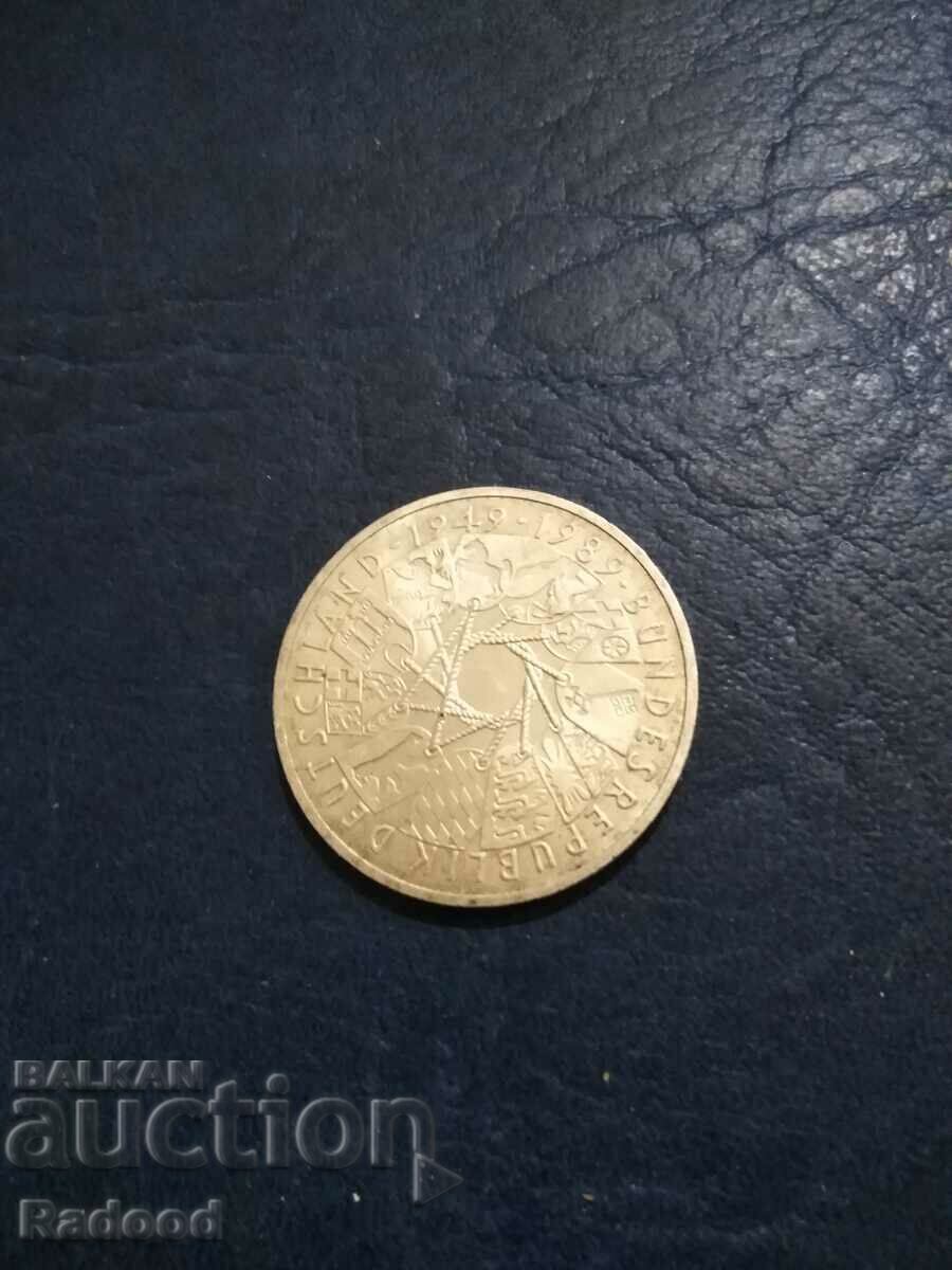 Auction  Germany 10 marks 1989 silver