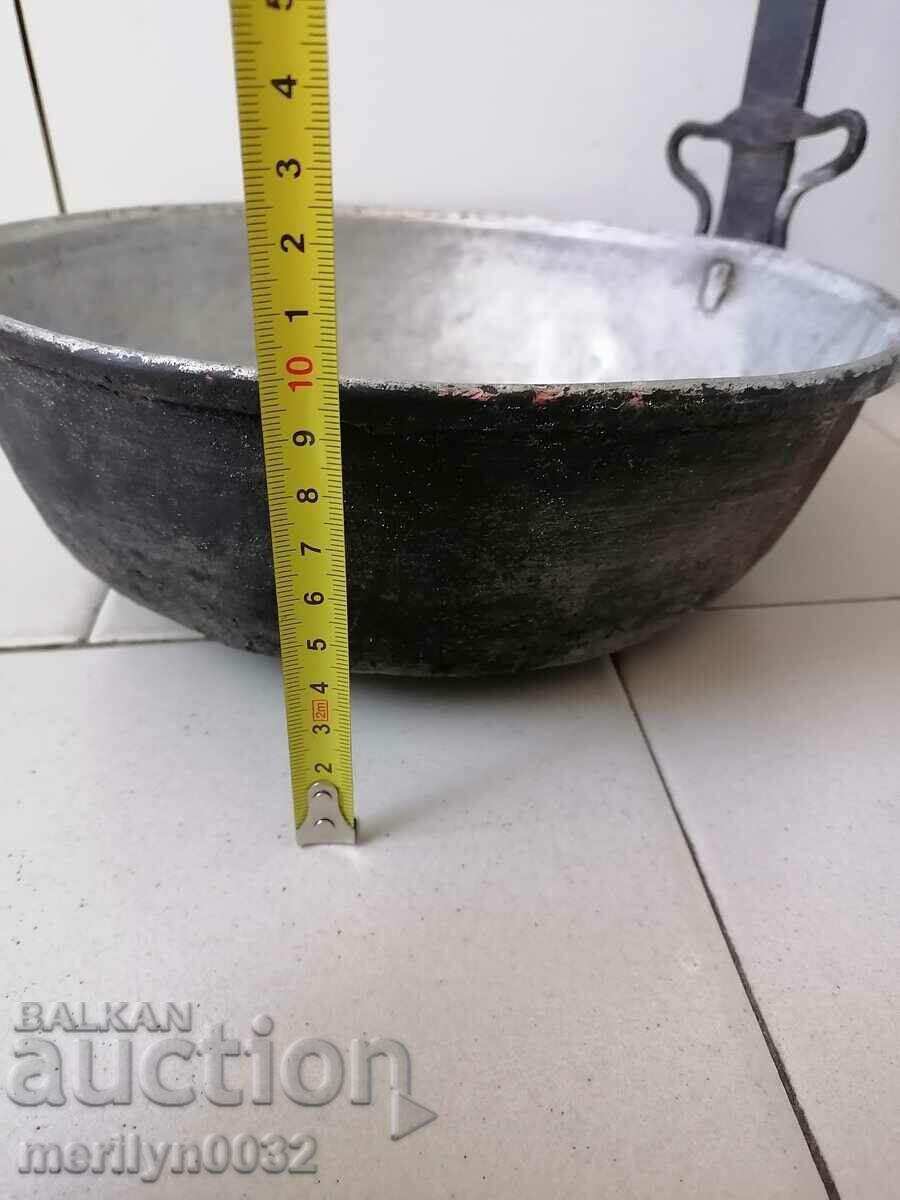 Δημοπρασία Παλιά κατσαρόλα χαλκού, χαλκού, δίσκος, δοχείο χαλκού Δημοπρασία Παλιά κατσαρόλα χαλκού, χαλκού, δίσκος, δοχείο χαλκού