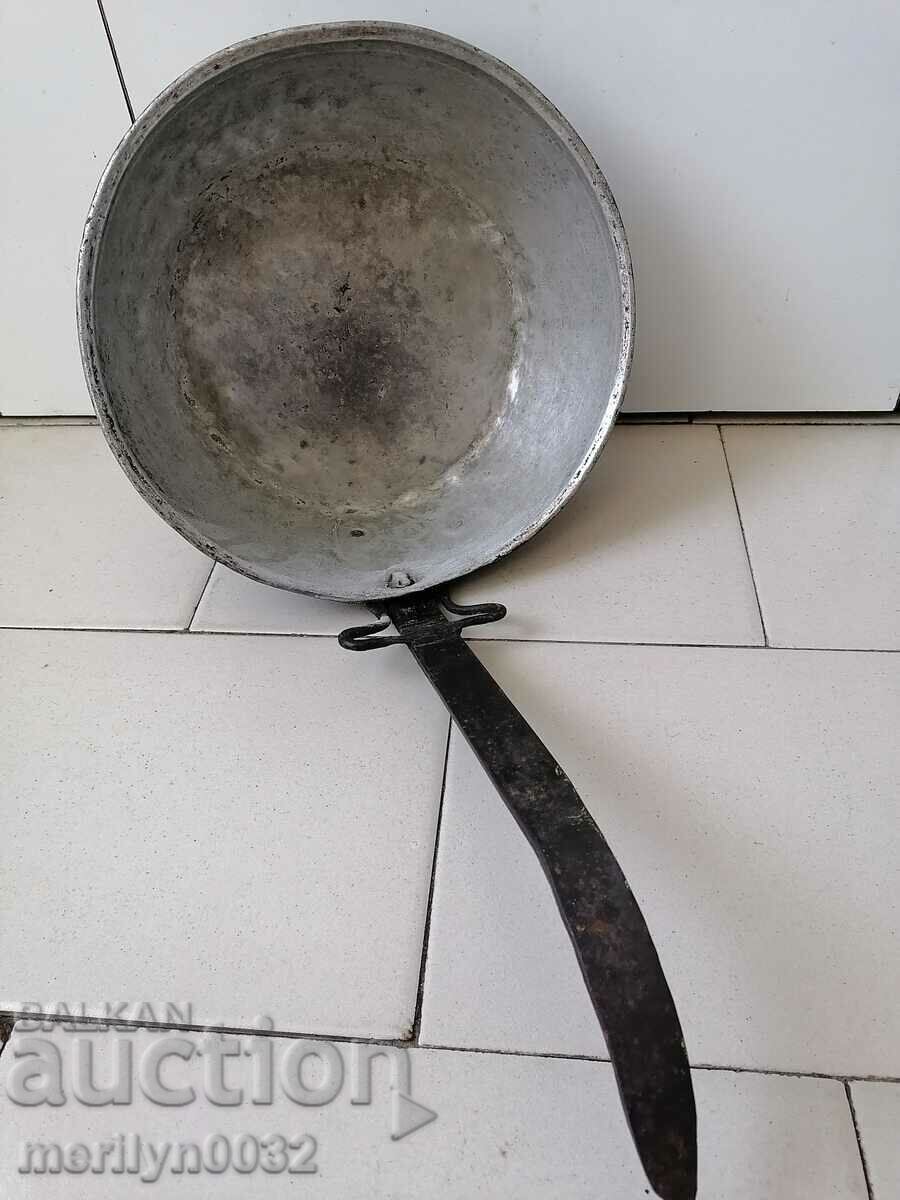 Παλιά κατσαρόλα χαλκού, χαλκού, δίσκος, δοχείο χαλκού - 5 Παλιά κατσαρόλα χαλκού, χαλκού, δίσκος, δοχείο χαλκού - 5