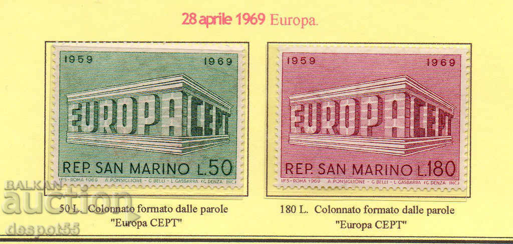 1969. San Marino. Europe