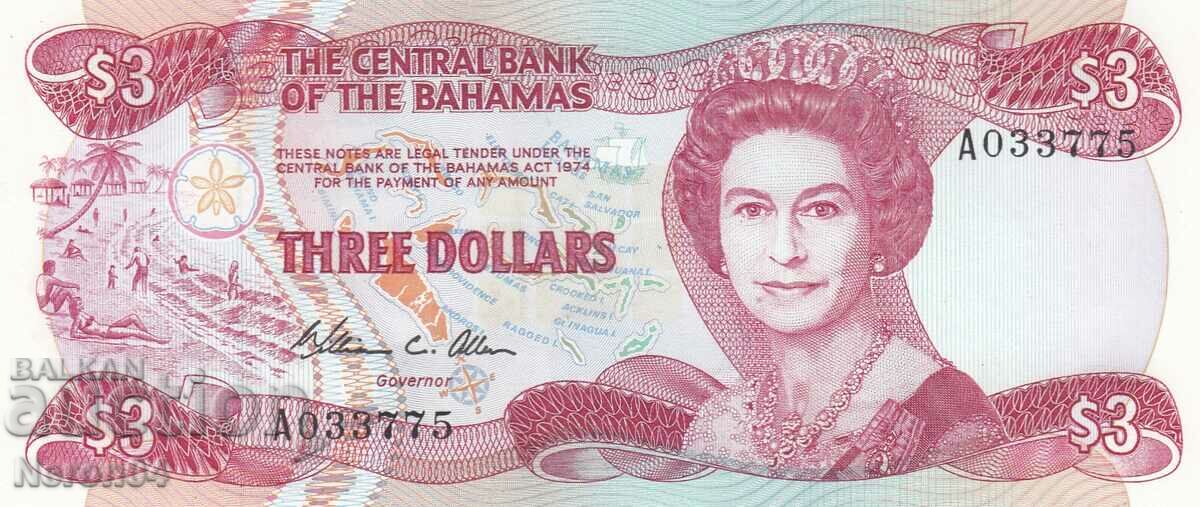 3 dolari 1974, Bahamas