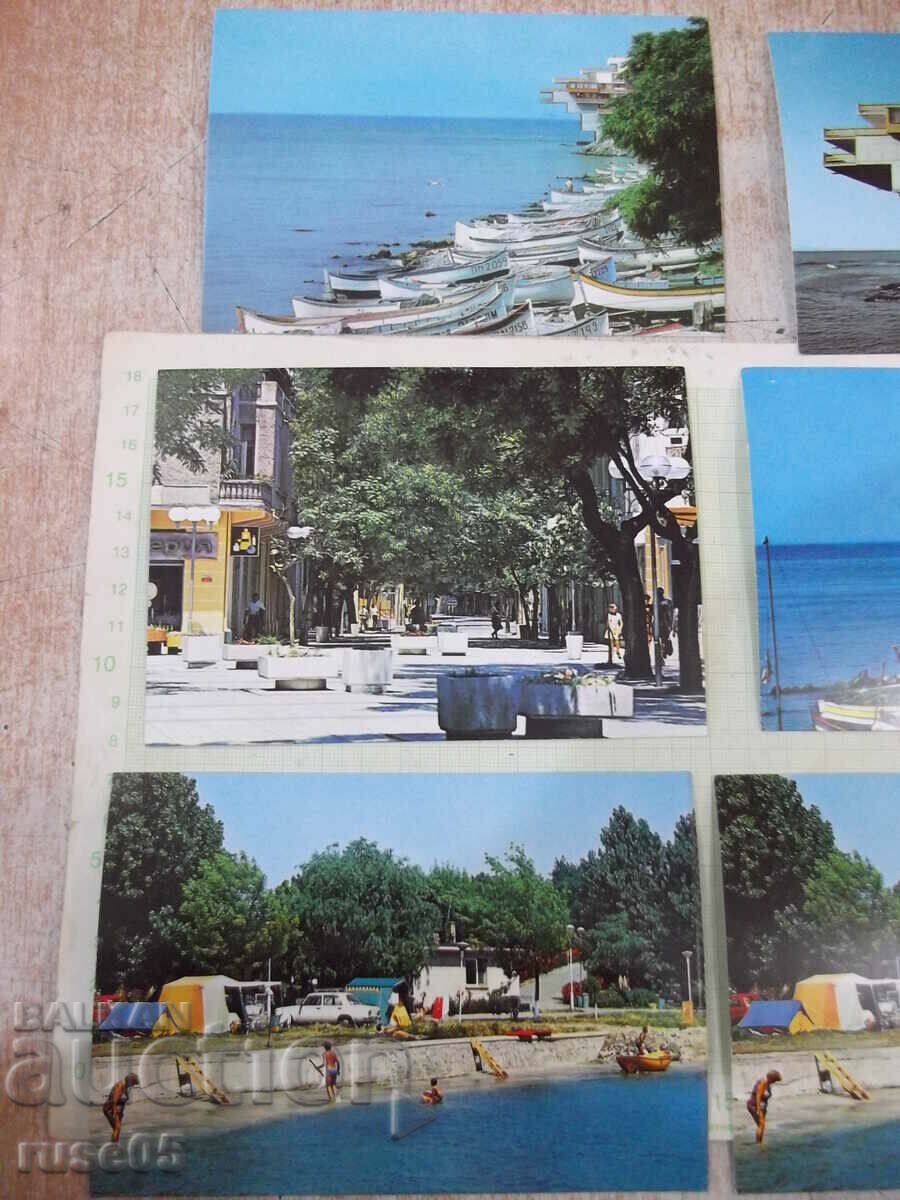 Lot of 7 pcs. cards "Pomorie" with price 6.00 BGN | € 3.07 Lot of 7 pcs. cards "Pomorie" with price 6.00 BGN | € 3.07