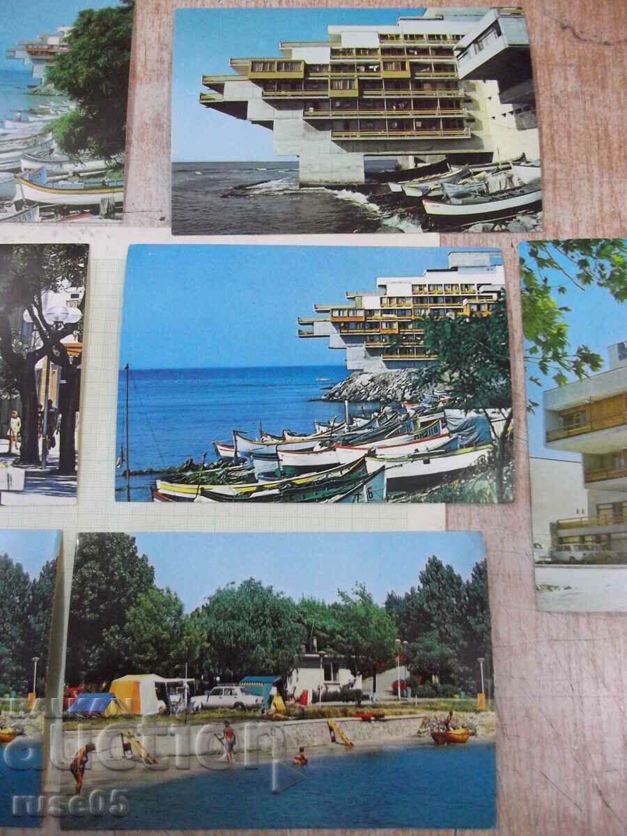 Auction Lot of 7 pcs. cards "Pomorie" Auction Lot of 7 pcs. cards "Pomorie"