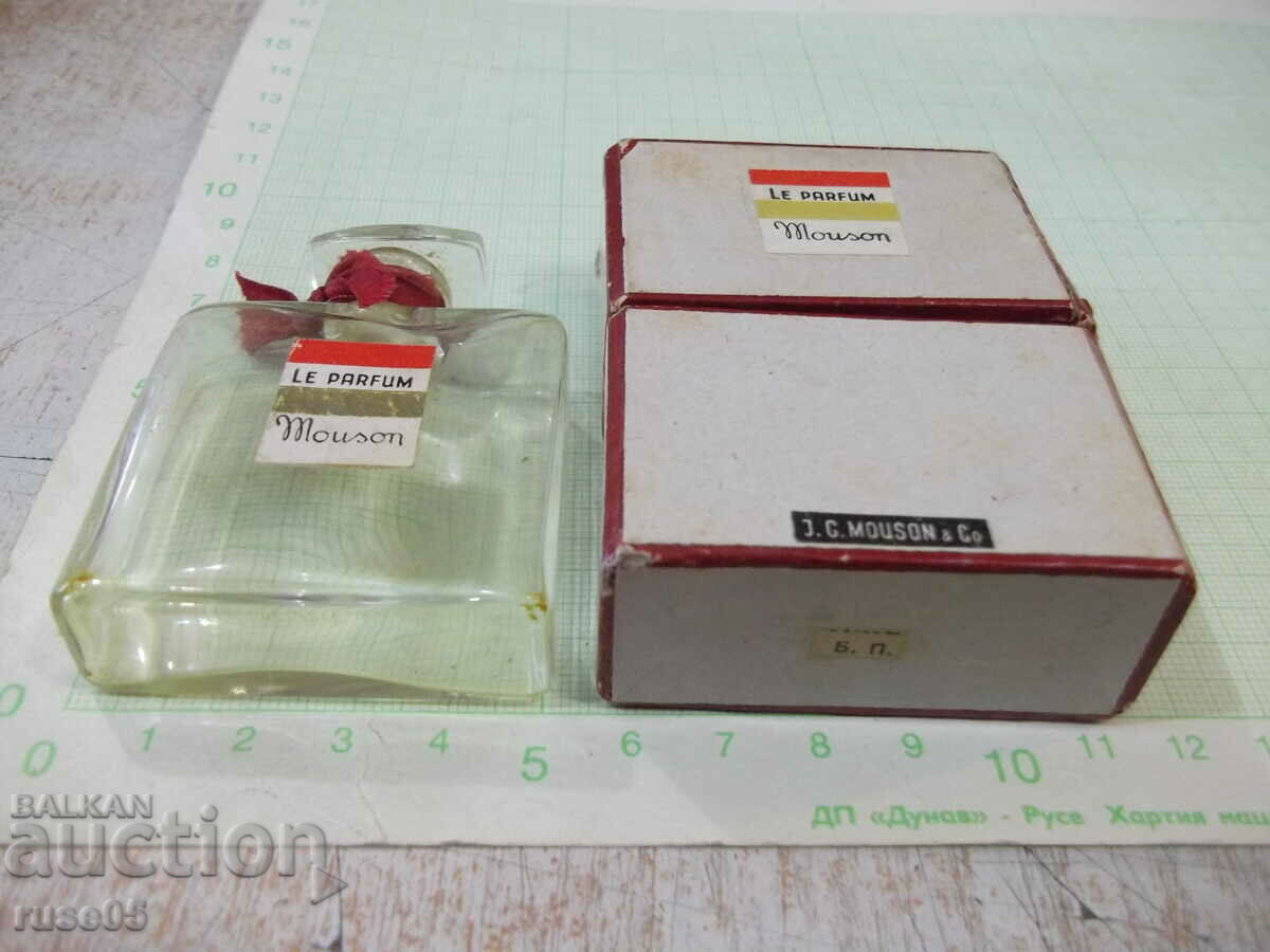 "Mouson" perfume box and bottle with price 10.00 BGN | € 5.11 "Mouson" perfume box and bottle with price 10.00 BGN | € 5.11