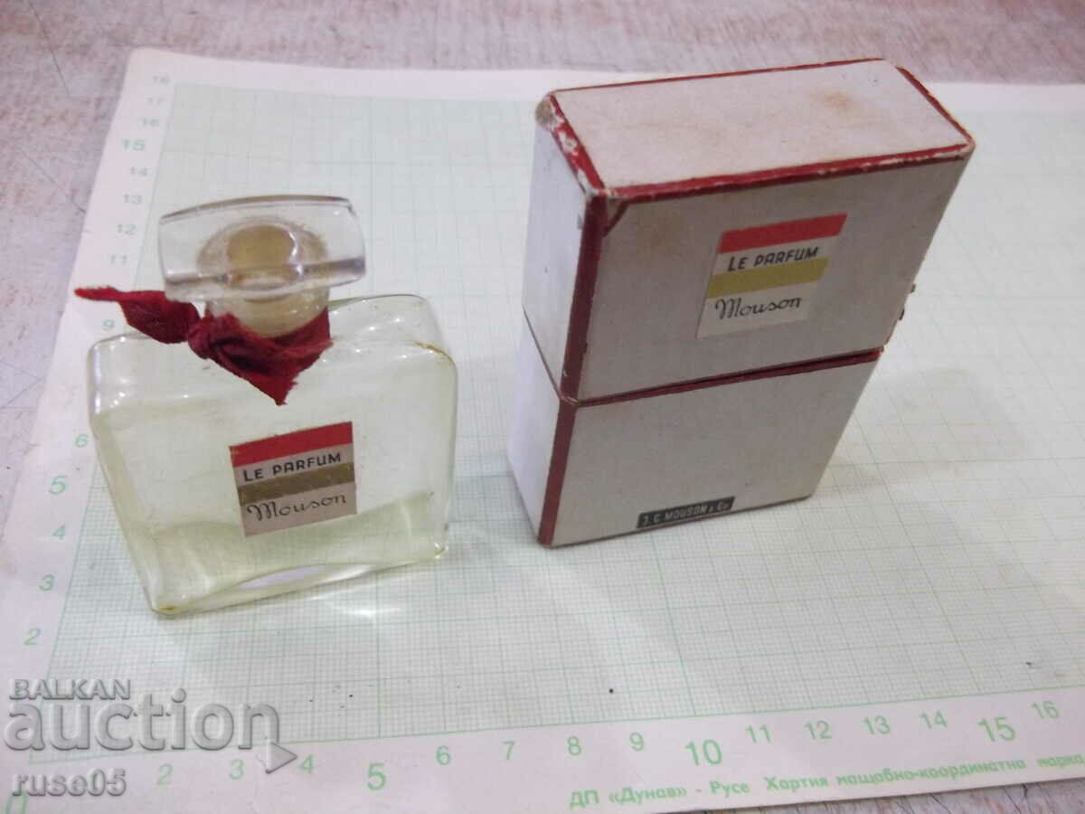 Delivery of "Mouson" perfume box and bottle Delivery of "Mouson" perfume box and bottle
