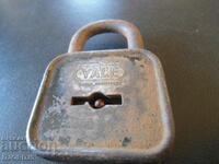 Old padlock, "YALE" MARKA REGISTRADA, Made in Germany