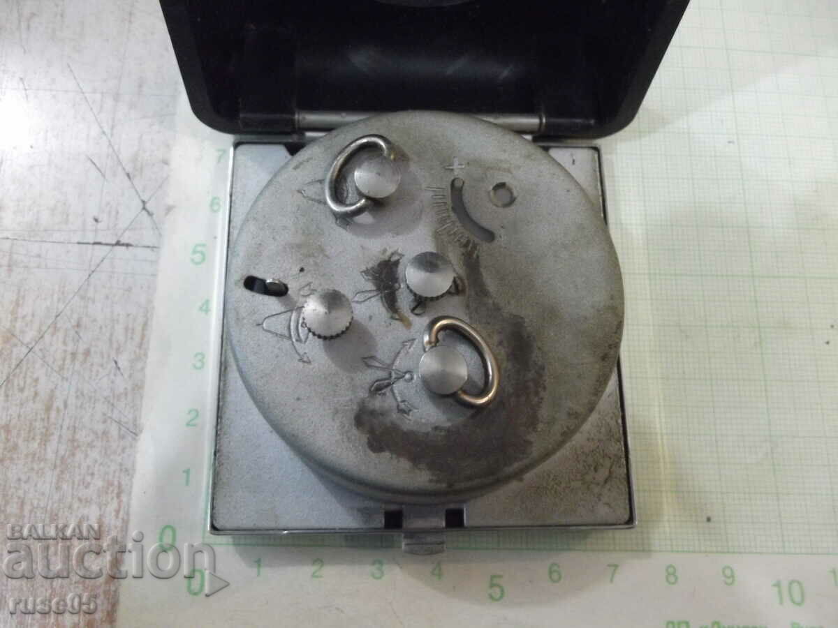 Auction Clock "SLAVA" tabletop tourist Soviet alarm clock - 1 Auction Clock "SLAVA" tabletop tourist Soviet alarm clock - 1