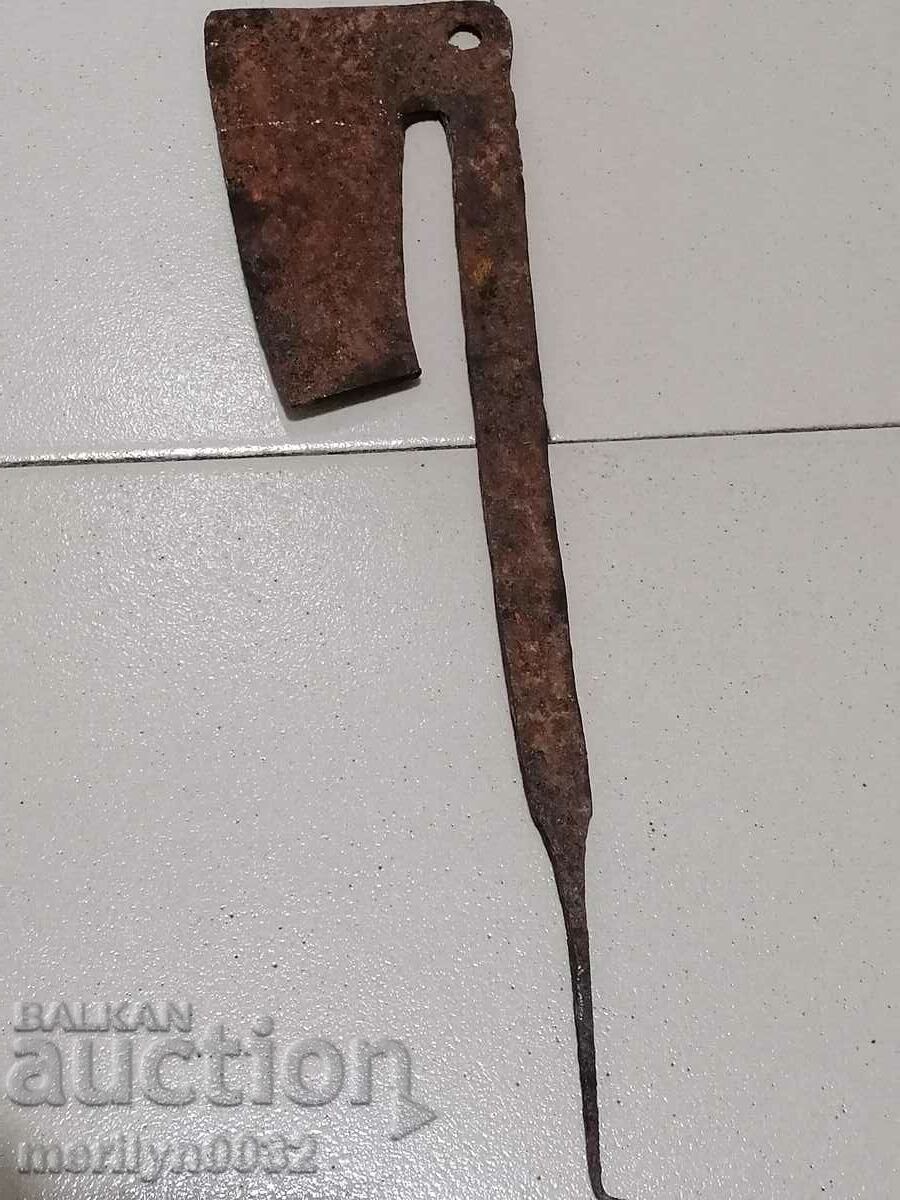 Old satyr hatchet without sap satyr axe - 6
