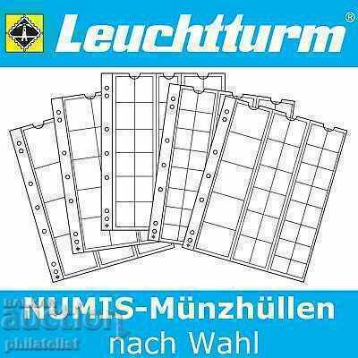 Leuchtturm Numis - 3C sheets for three banknotes / pack of 5 pcs - 5 Leuchtturm Numis - 3C sheets for three banknotes / pack of 5 pcs - 5