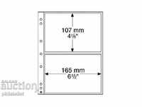 Leuchtturm Numis - foi 2C pentru două bancnote / 5buc /