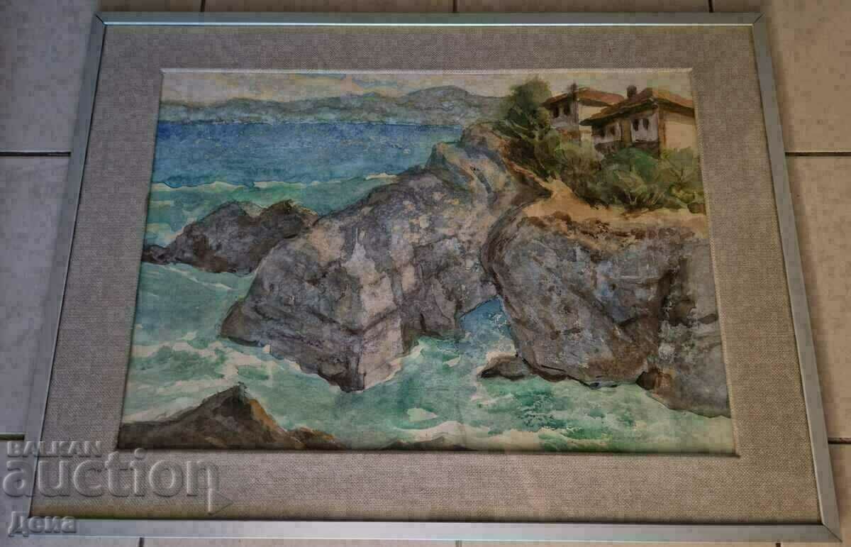 Atanas Kozhuharov watercolor Atanas Kozhuharov watercolor