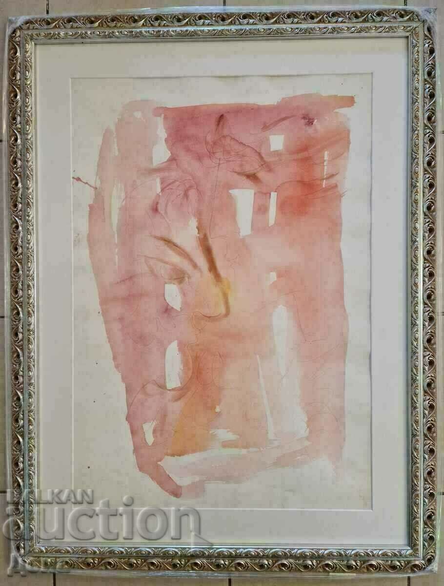 Dechko Uzunov large watercolor
